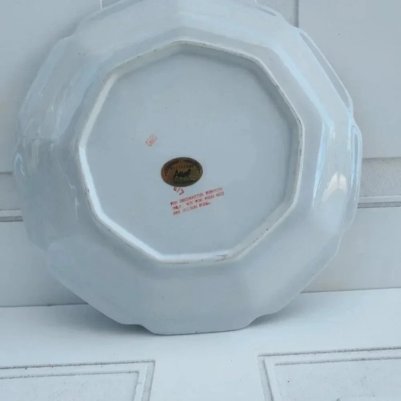 Accent Accessory Decorative Gold and Black Plate - Picture 3 of 4